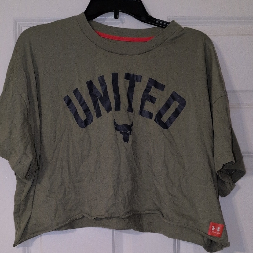 Under Armour United Olive Tee